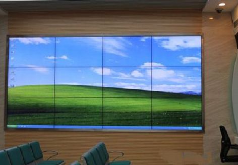 石狮液晶拼接屏的另类用法。