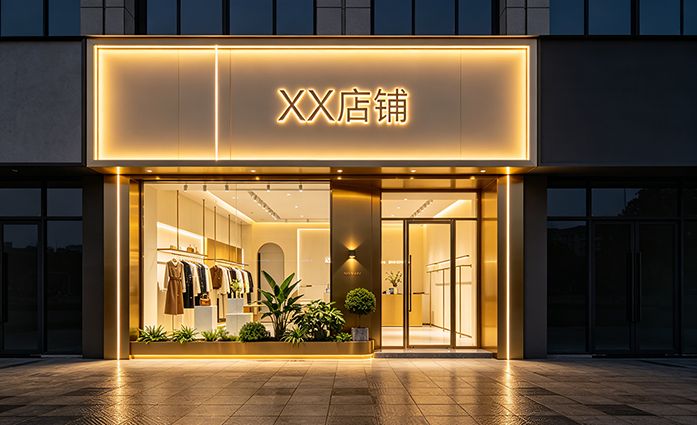 石狮如何选择适合的门头广告材质